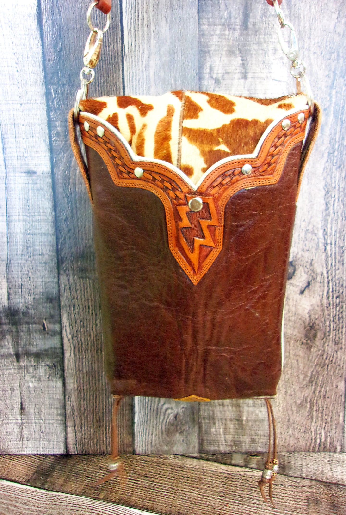 Cowboy Boot Crossbody Hipster Bag HP1053